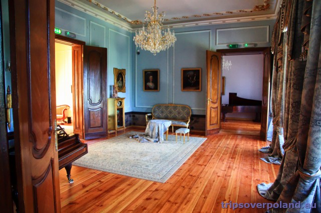 Ostromecko - Stary Pałac - wnętrza