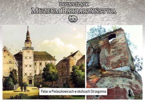 Pałac w Pielaszkowicach koło Strzegomia