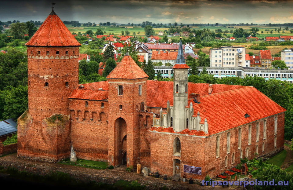 Najpiękniej położone polskie zamki (33) – Zamek w Reszlu