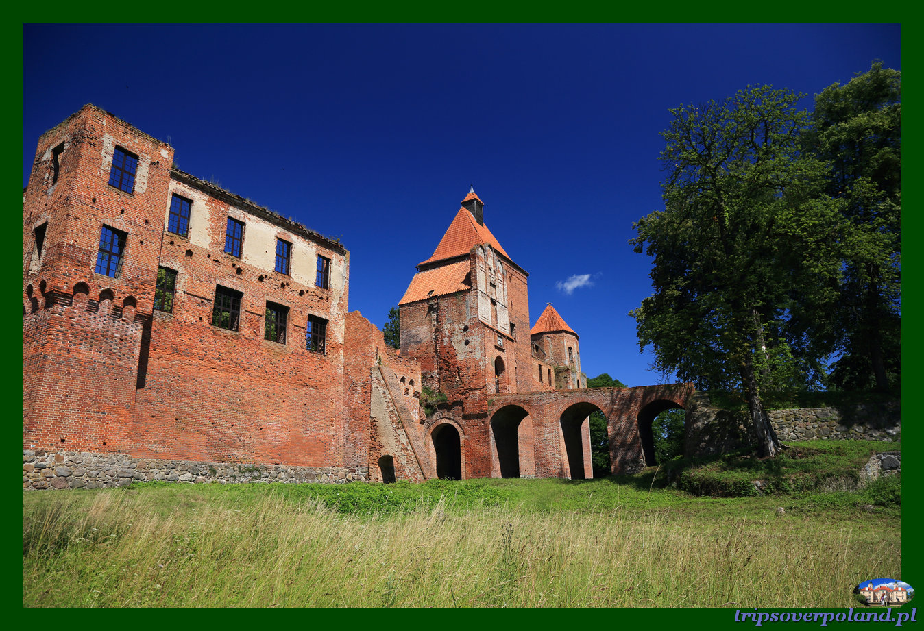 Najpiękniej położone polskie zamki – Szymbark (warmińsko-mazurskie)