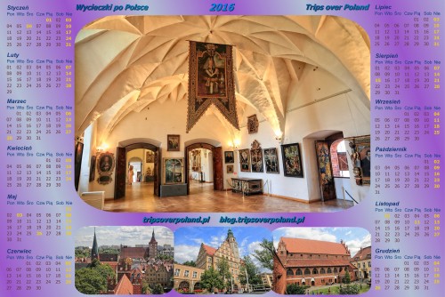Kalendarz ze zdjęciami z Olsztyna