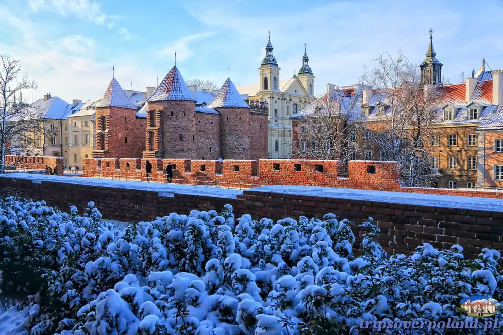 Zimowe obrazki z Warszawy
