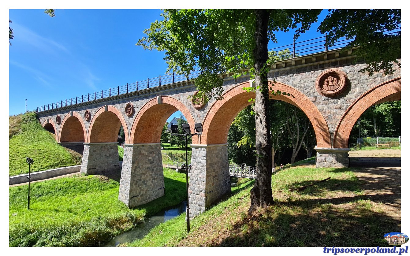 Bytów - zabytkowy most nad Borują